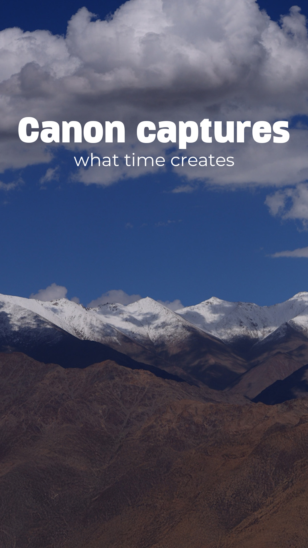 What time creates, Canon captures. A dance of light, motion, and patience framed to perfection