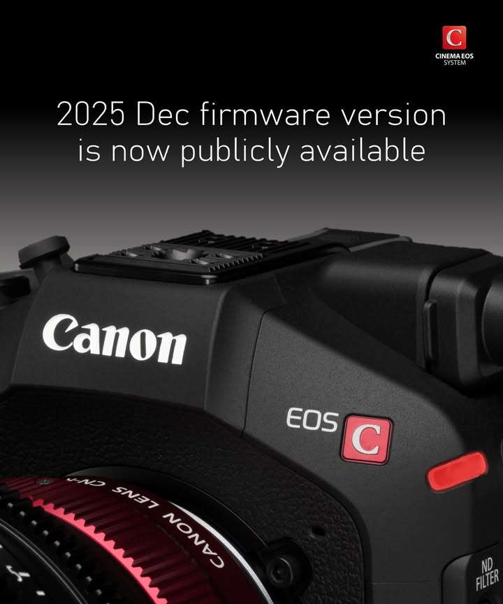 Cinema EOS firmware updates are available now Follow the link to download the latest version for your cameras
