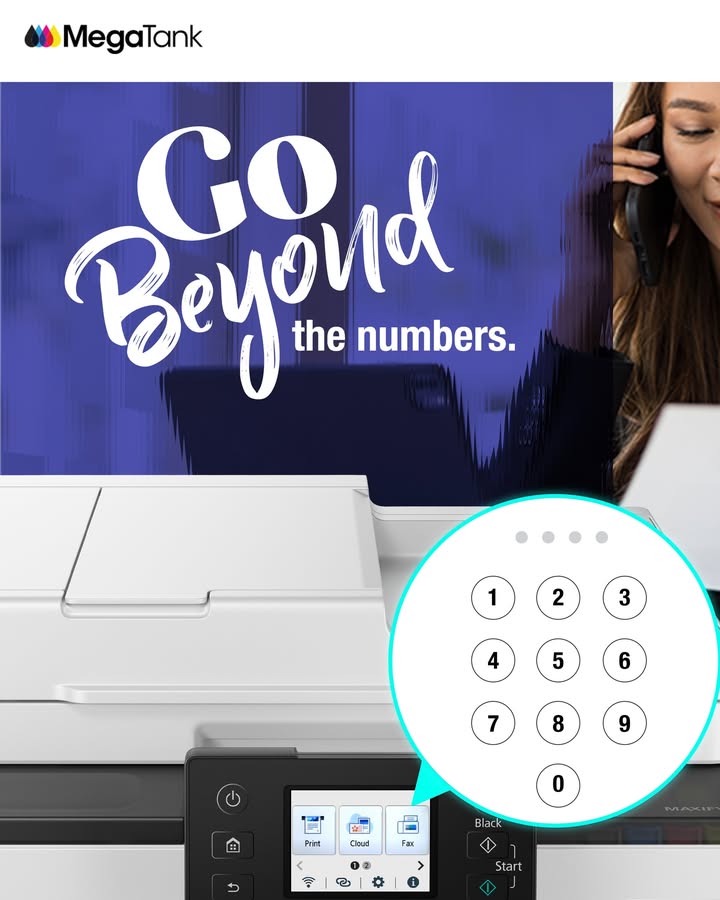 Get faster, smarter communication without the manual work, with MAXIFY GX2070s automatic dialling