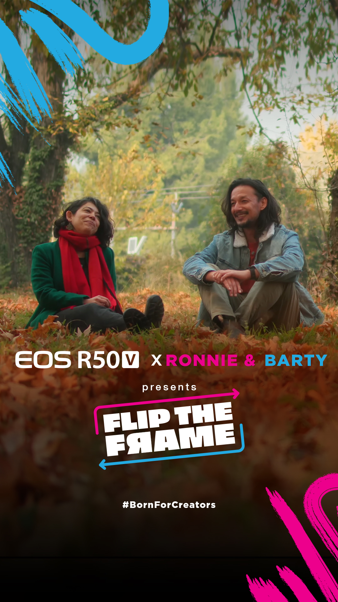EOS R50 V presents Flip the Frame ft. Ronnie Barty HARUD The Season of Falling