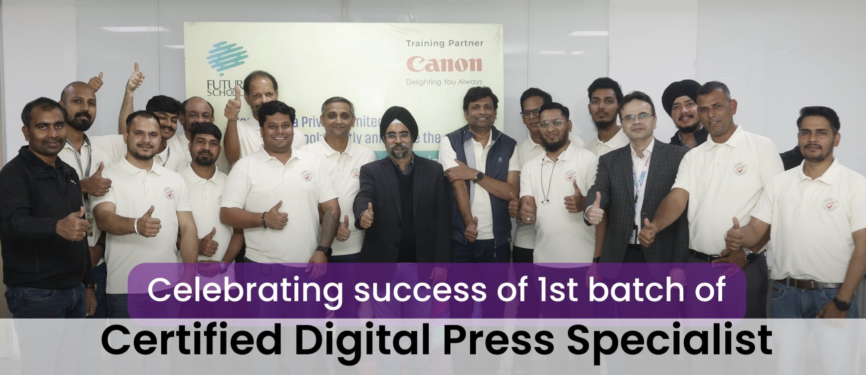 The first batch of the Certified Digital Press Specialist CDPS programme has successfully concluded, marking an important ...