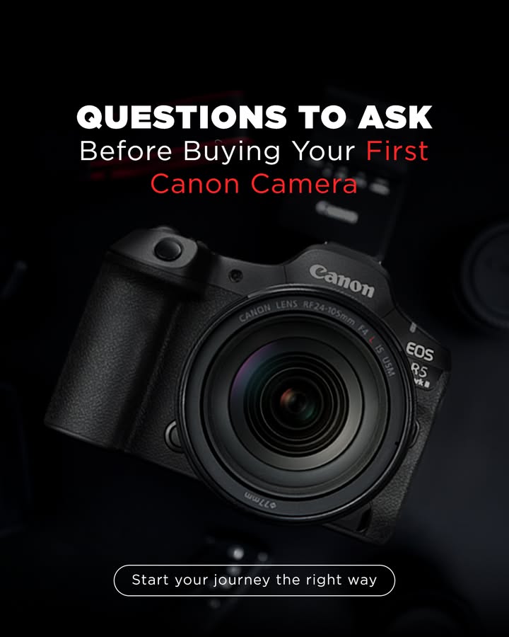 Your first camera deserves the right questions. Discover what truly fits your creative journey. Start smart