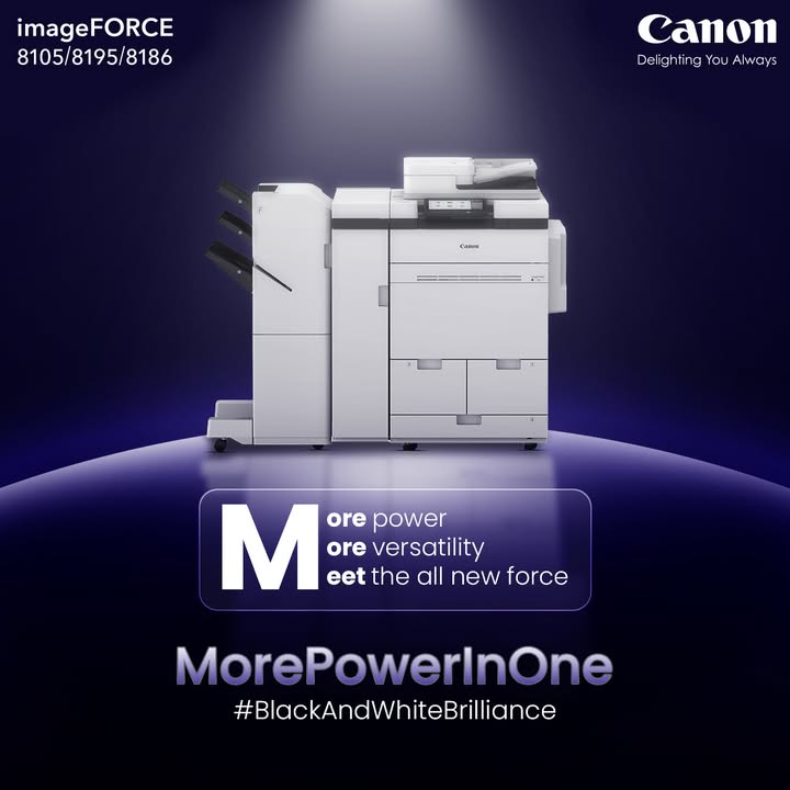 Meet the all new imageFORCE 8105 8195 8186, built to handle demanding print jobs and deliver black white performance at a ...