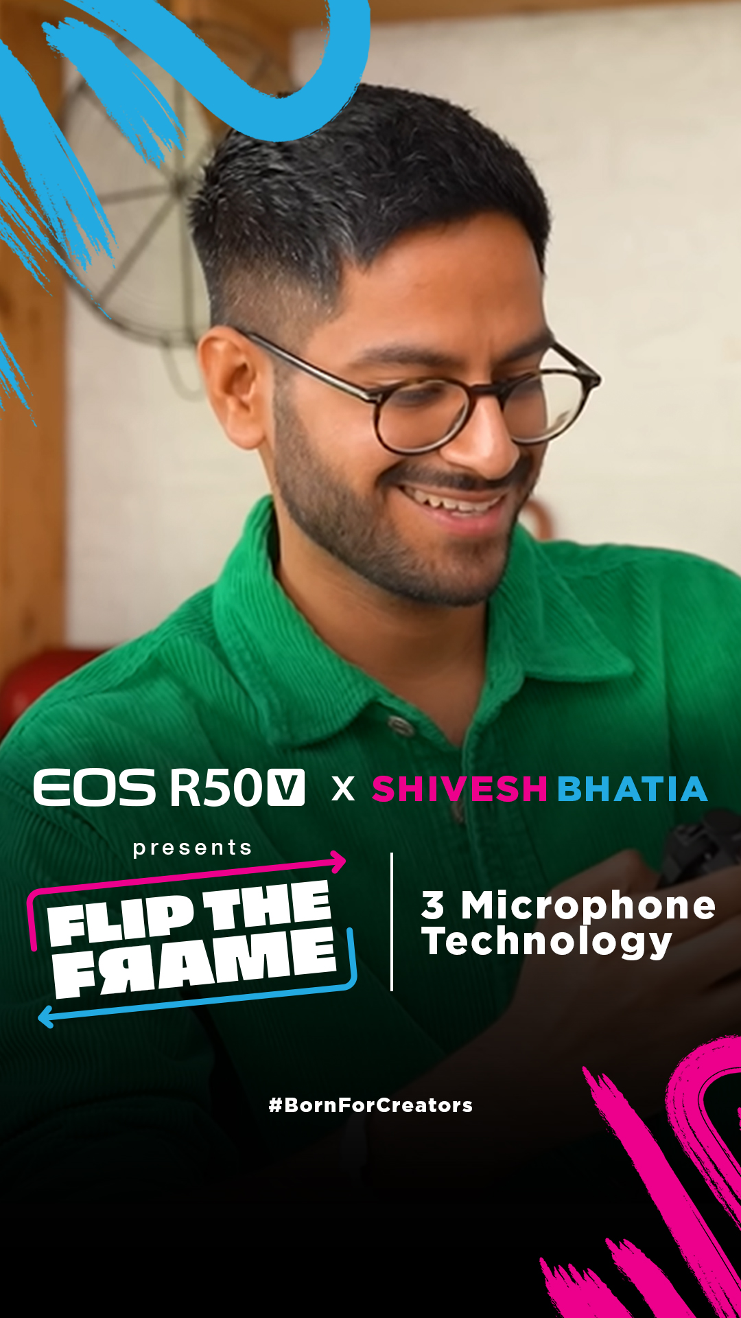 EOS R50 V presents FlipTheFrameChallenge ft