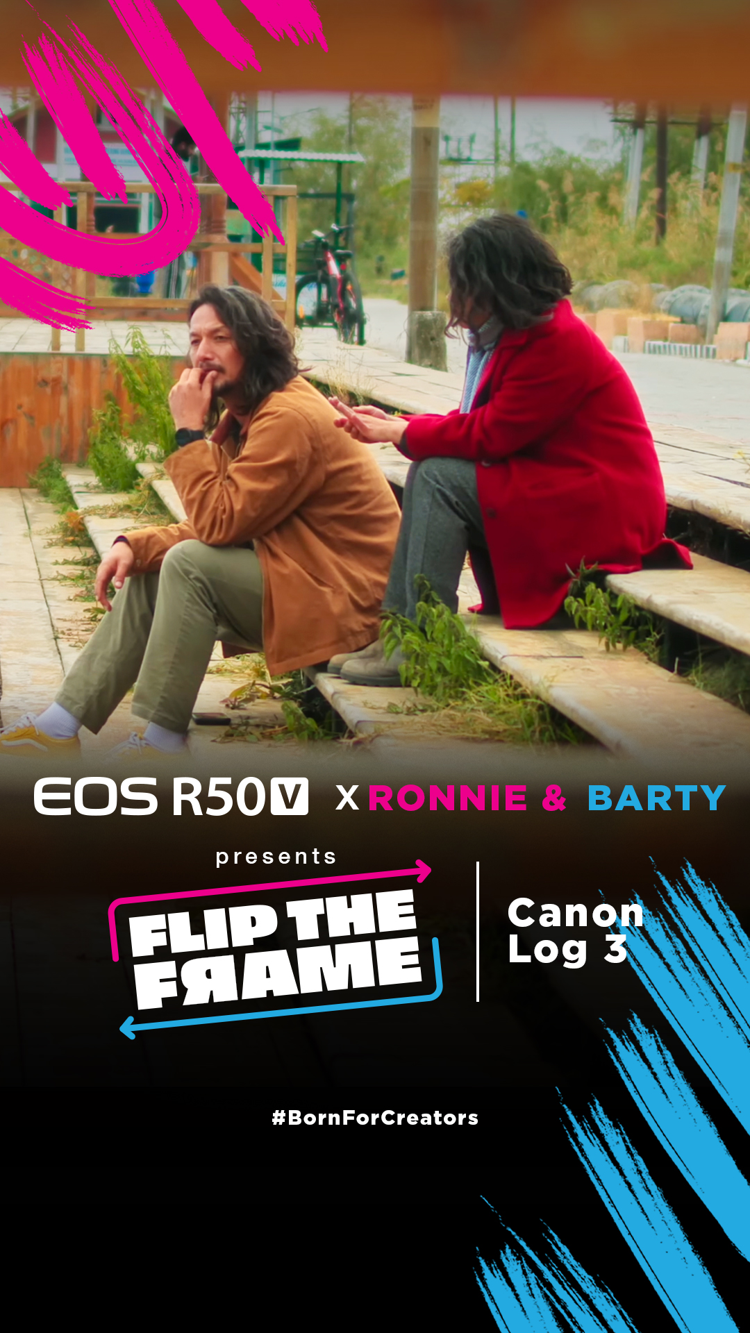 EOS R50 V presents the FlipTheFrameChallenge ft. Ronny Barty Take full control of your creative vision
