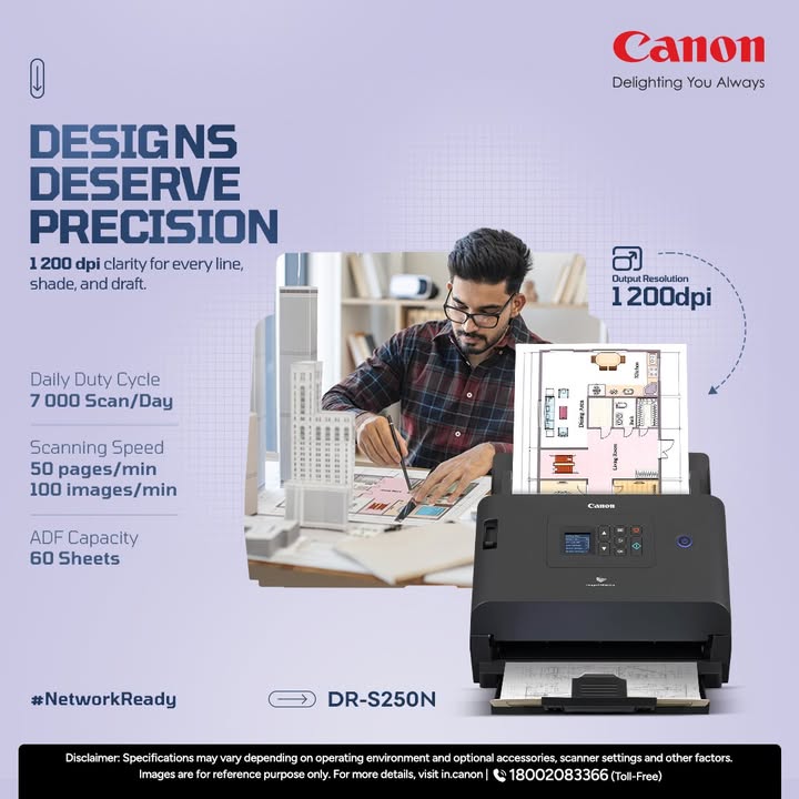 Where smart design meets precision DR S250N Enquire Now https cloud.connect.canon.co