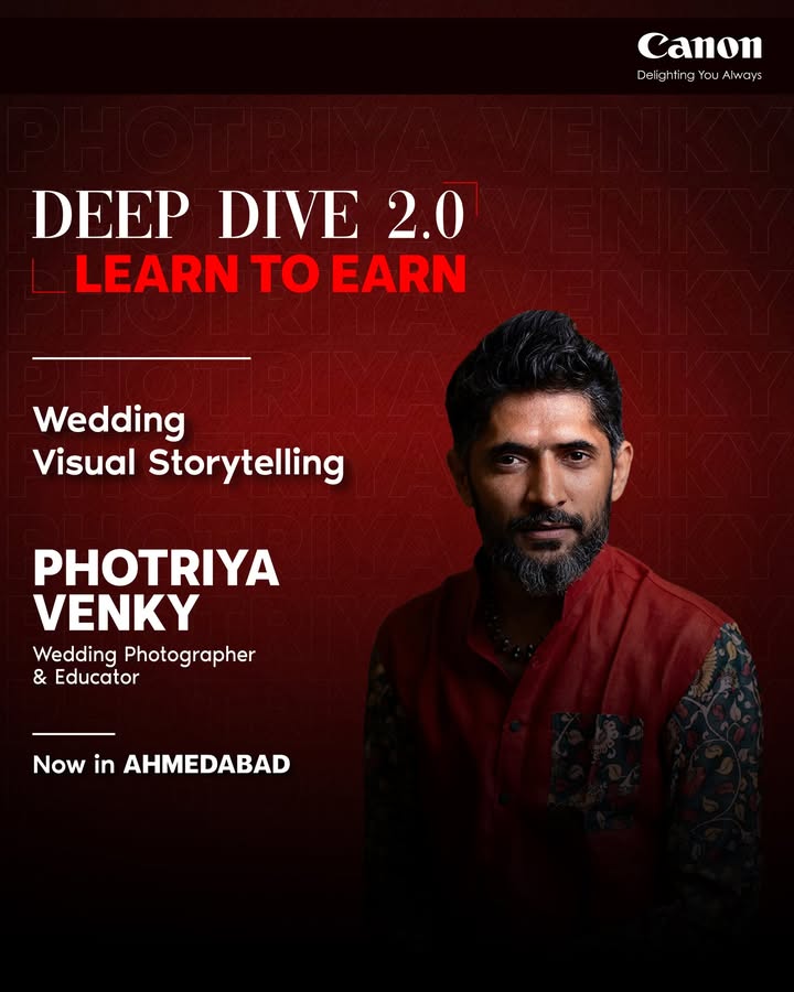  DEEP DIVE 2.0 LEARN TO EARN with Photriya Venky Canon Deep Dive 2
