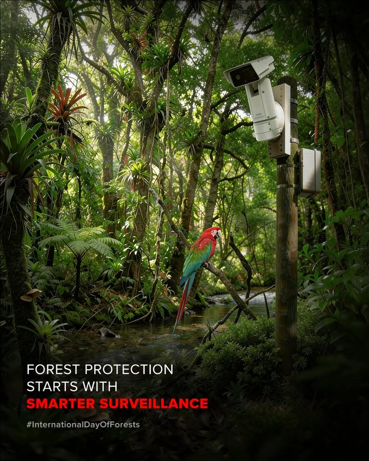 Forests face ongoing risks such as wildfires, illegal intrusions, and habitat disturbances