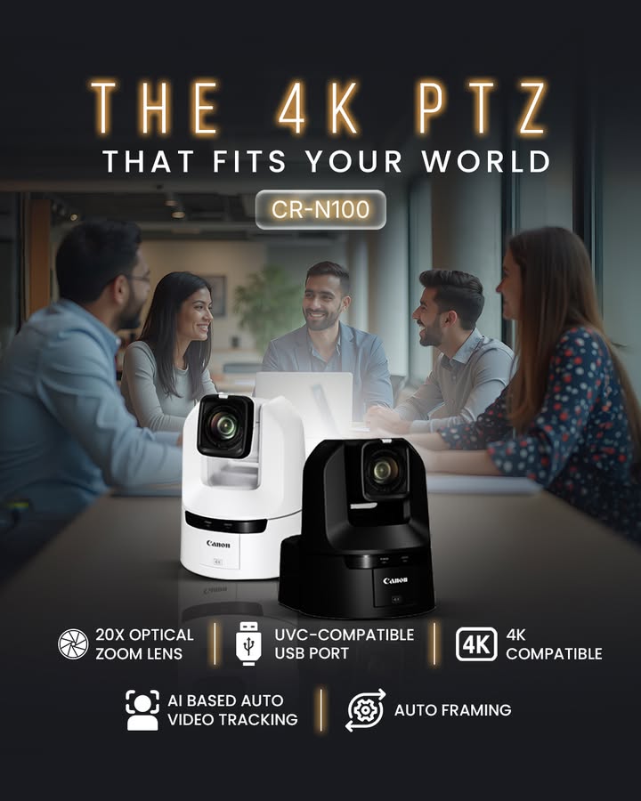 4K PTZ that fits your world