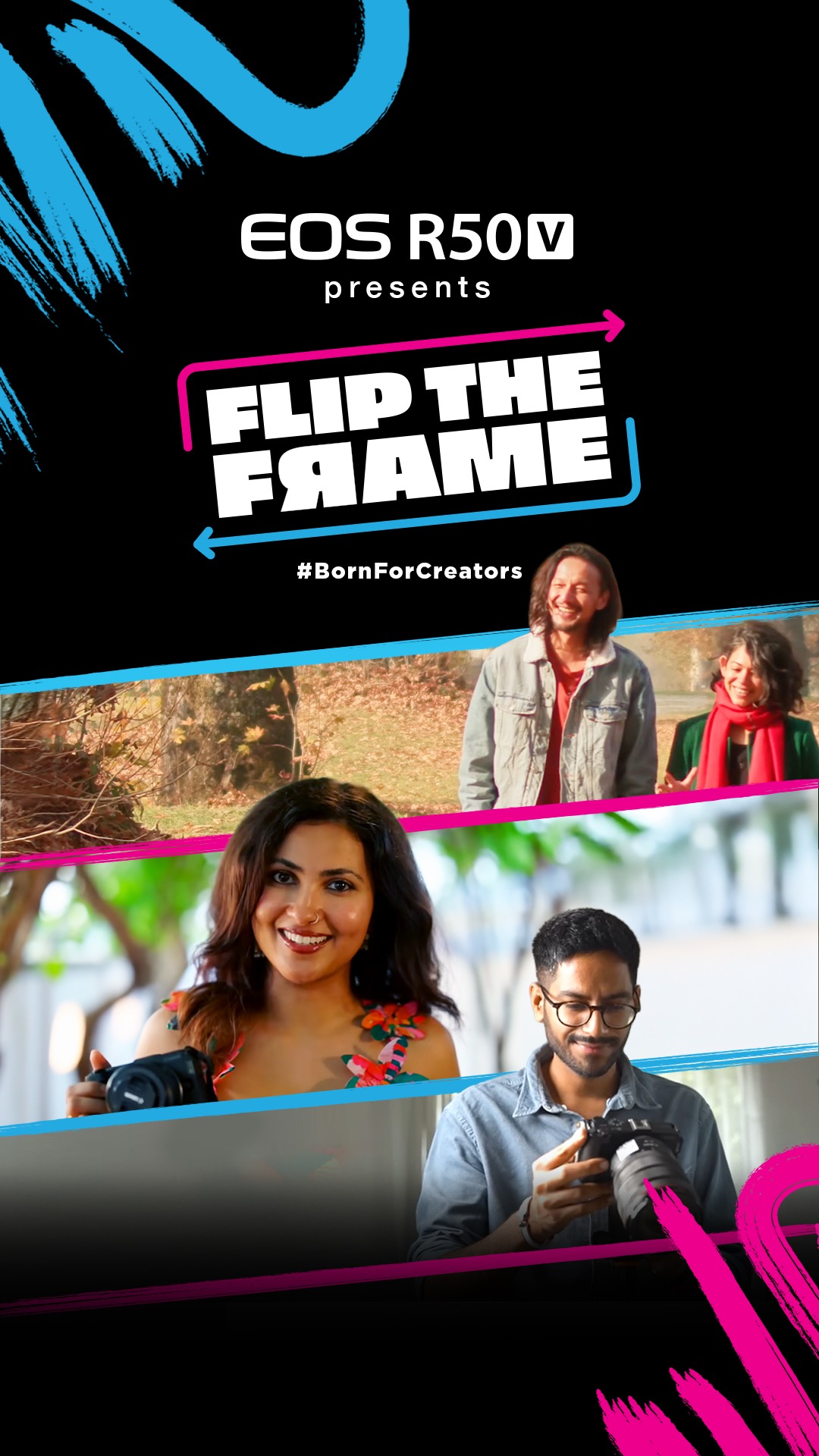 Three creators. One story beyond the frame