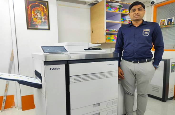 Vashi based Option Print elevates its digital printing capabilities with the powerful Canon imagePRESS V800, delivering vivi...
