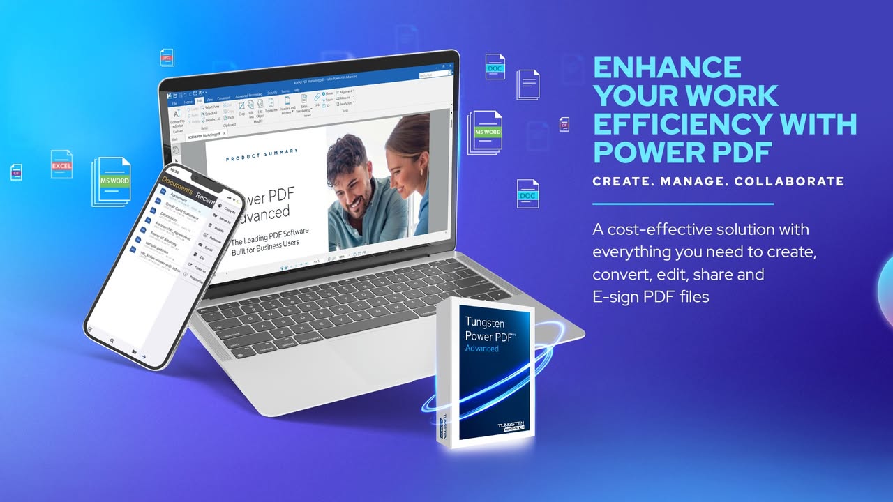 Enhance your work efficiency with Power PDF by Tungsten Automation