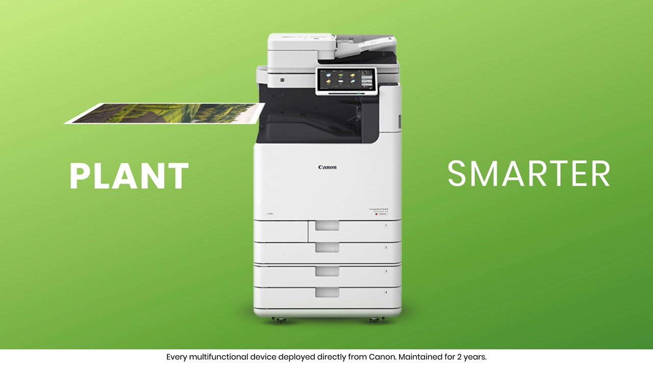  Print smart. Plant smarter. Leave a greener planet