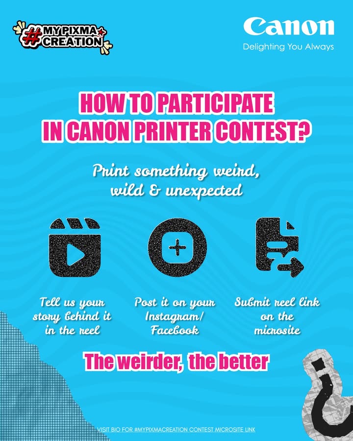  MYPIXMACreation Contest is now Live Think youve got a weird print Heres how to make it count Print It. Reel It
