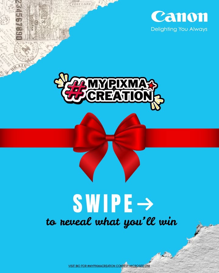 Think youve got it figured out Swipe to unlock the rewards of the MyPIXMACreation Contest