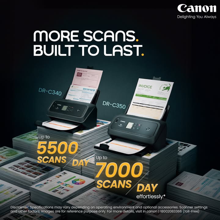 From daily tasks to continuous demands, DR C340 and DR C350 are built to last, supporting high volume scanning day aft...