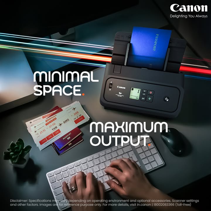 Less space. More productivity