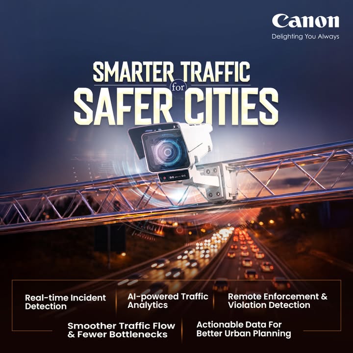 Surveillance for Smart Cities, Smart Traffic Management Surveillance for traffic management utilizes AI powered cameras, r...