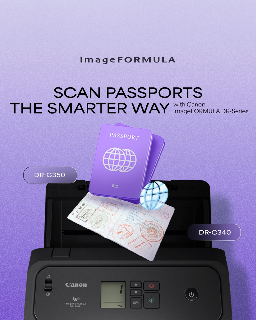 Scan smarter. Scan faster. No reflections. No wrinkles