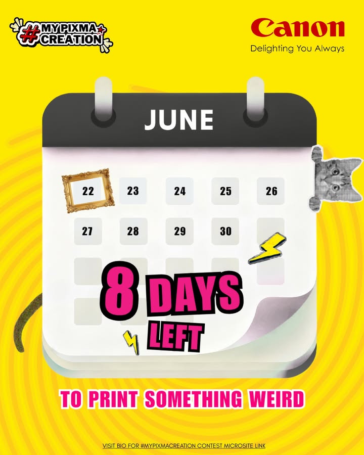 8 days left. That s 8 days to turn a weird idea into a contest entry. If you ve been thinking, I ll do it tomorrow..