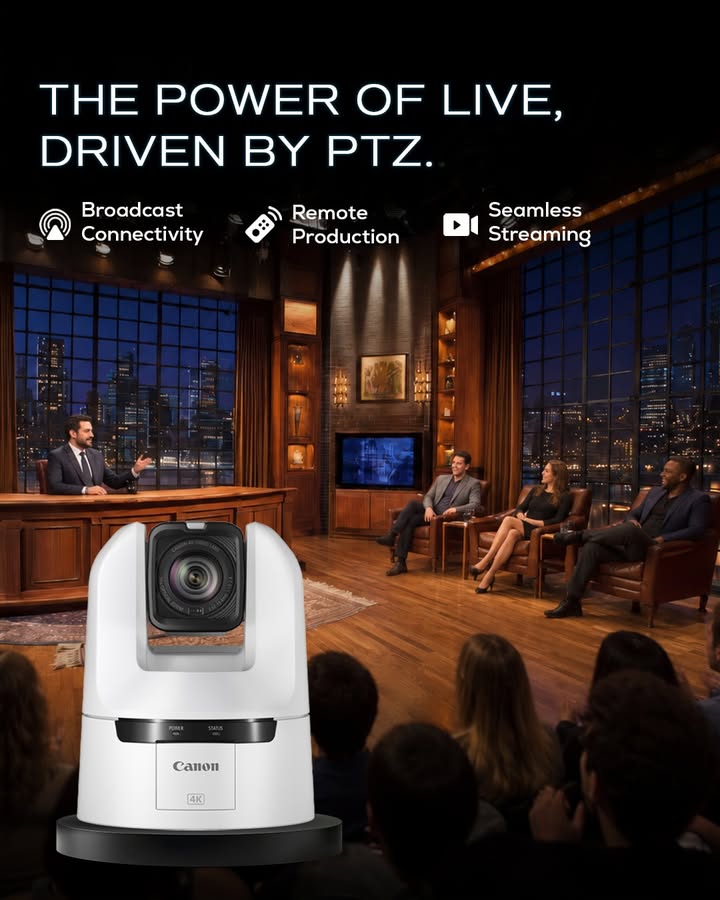 The Power Of Live Driven By PTZ. Designed for broadcast excellence, remote production readiness, and seamless streaming