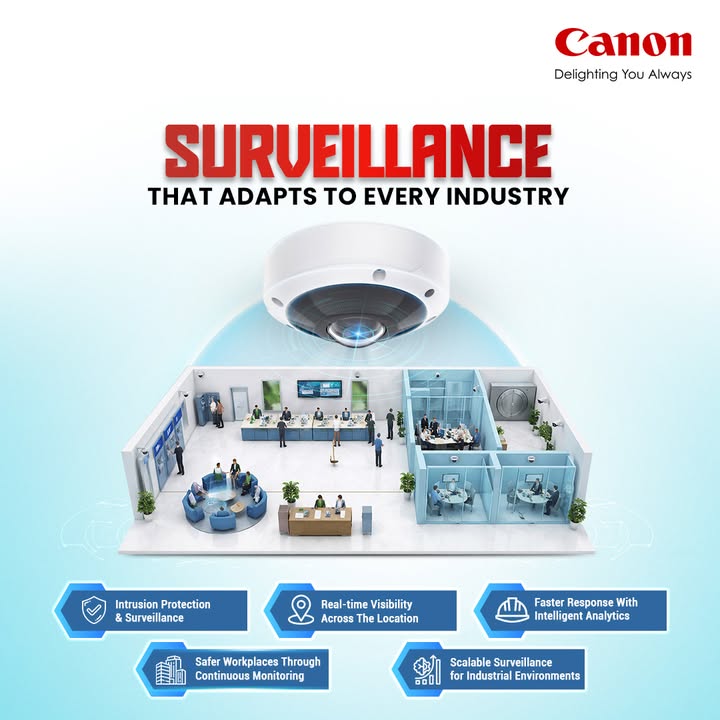 Canon Network Video Surveillance Solutions for Every Industry Modern surveillance solutions have evolved from passive reco...