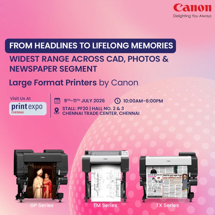 From headlines to lifelong memories, explore Canon s wide range of large format printers suitable for CAD, newspaper and pho...