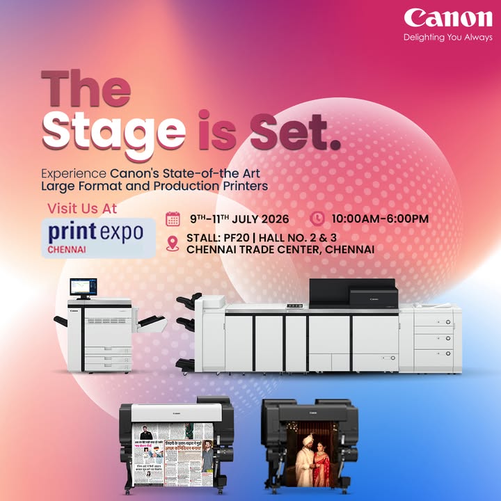 Elevate your business with Canon s state of the art range of production and large format printers