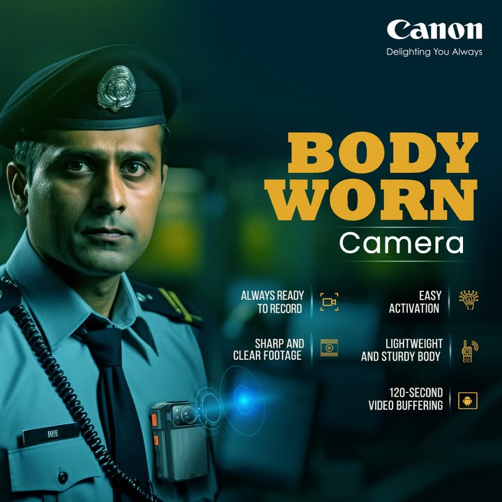New Product as Part of Canon Surveillance Solutions Body Worn Camera Body worn cameras BWCs in surveillance are comp...
