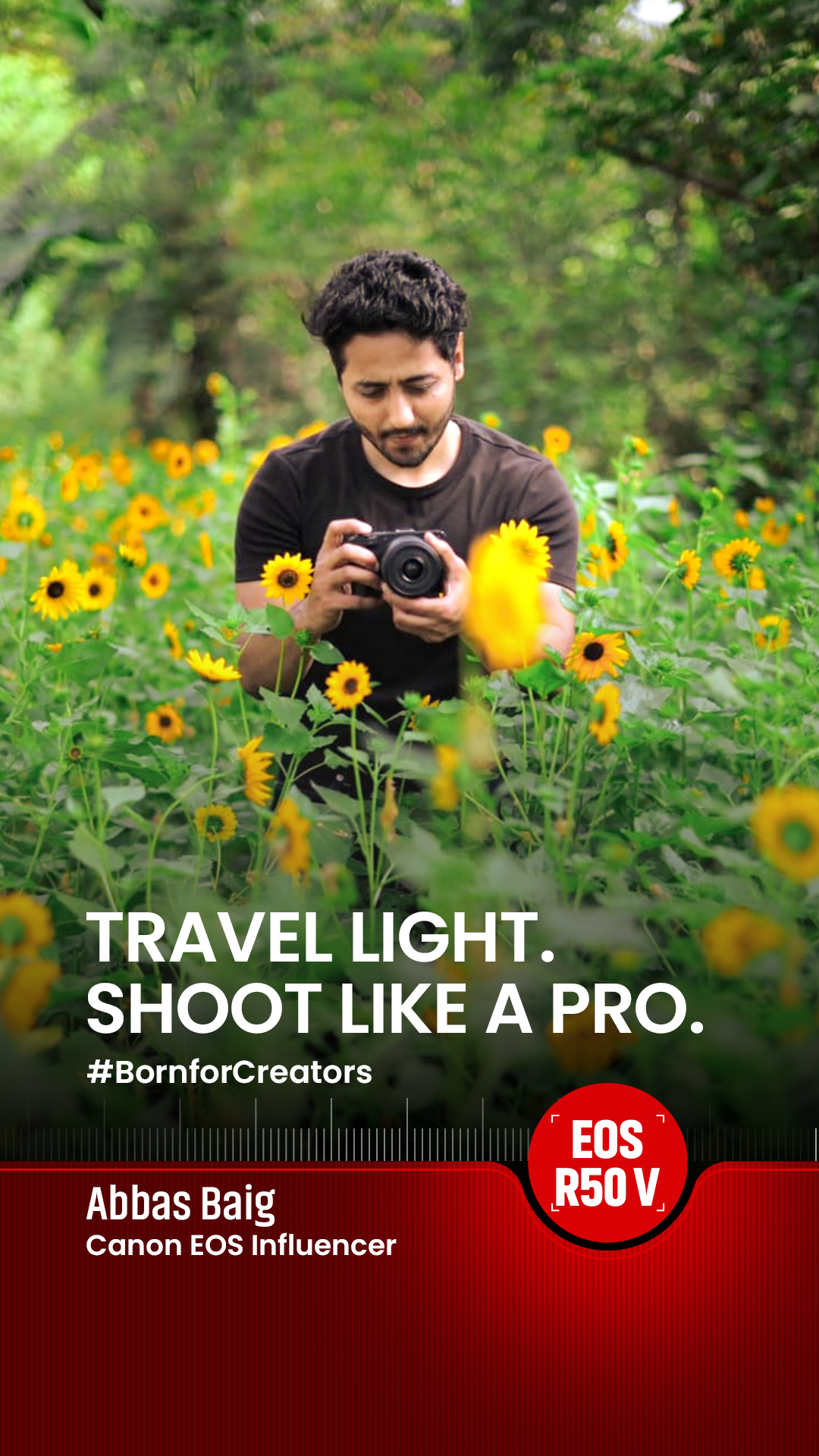 Made for creators. Built for video. Where light, colour, and emotion come together to tell a story