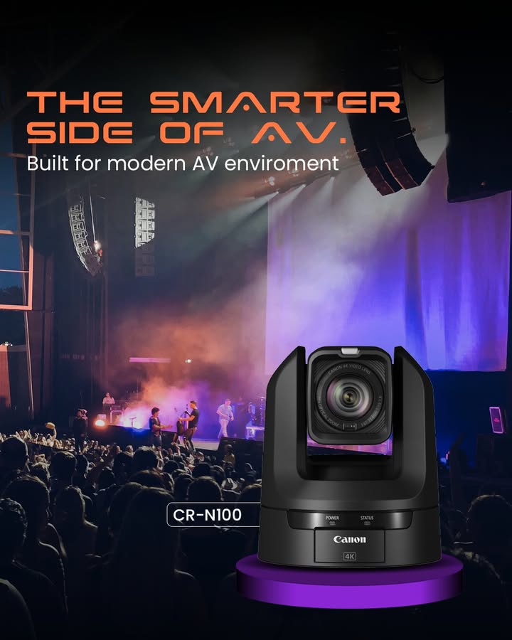 The Smarter Side of AV, Built for Modern Collaboration Spaces PTZ CanonIndia DelightingYouAlways CANwithCanon