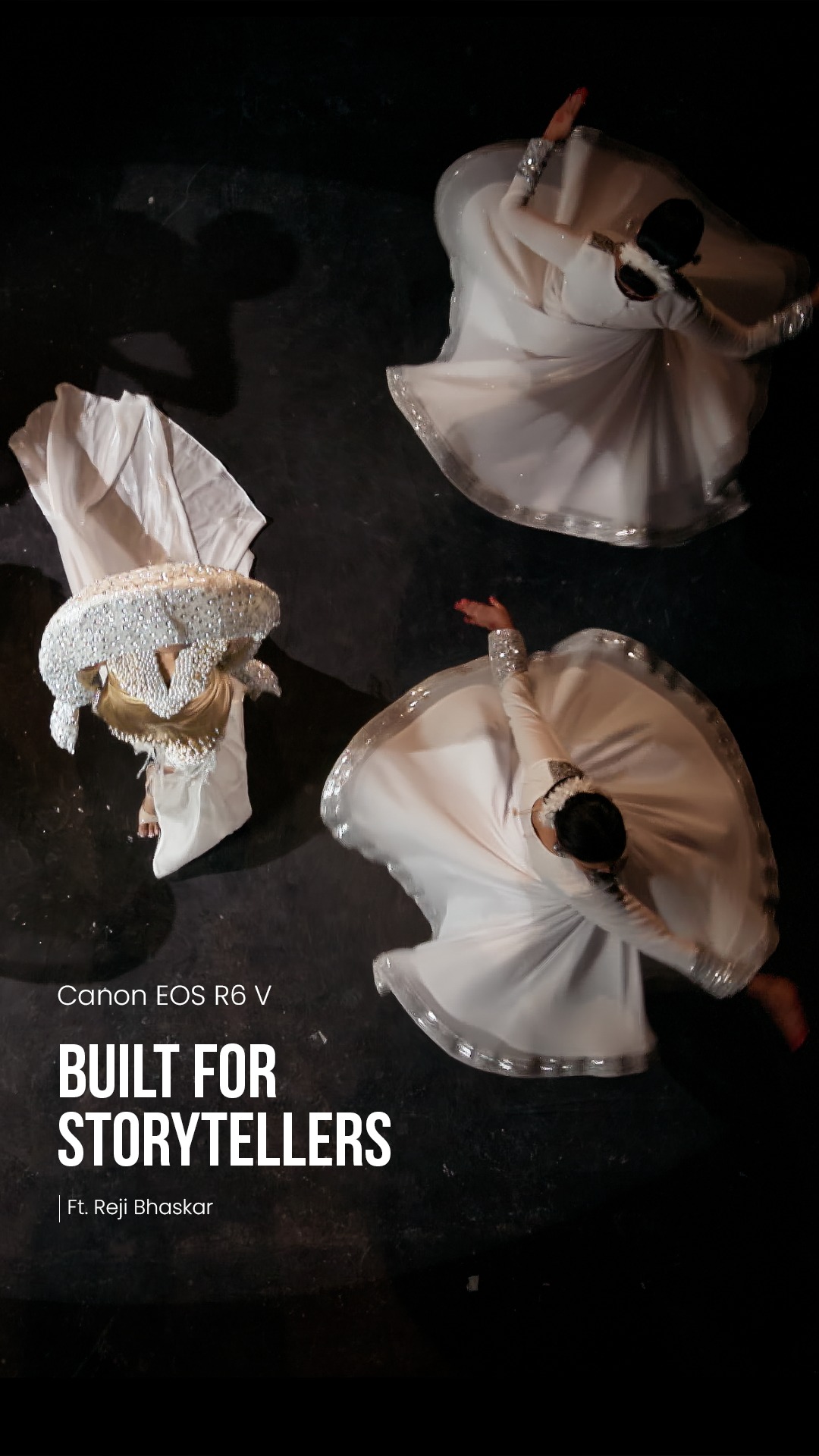 India in Motion. A fashion story, brought to life with the Canon EOS R6 V. Detail. Motion. Focus. Colour
