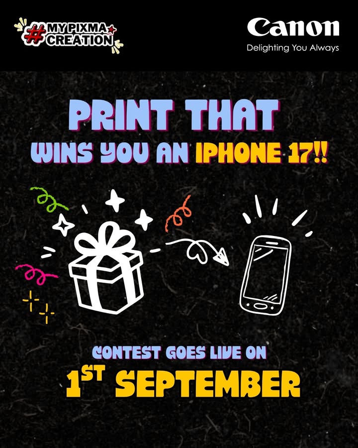 What if your next print could get you an iPhone 17 Yes, you read that right The MyPIXMACreation Contest is back, and th...