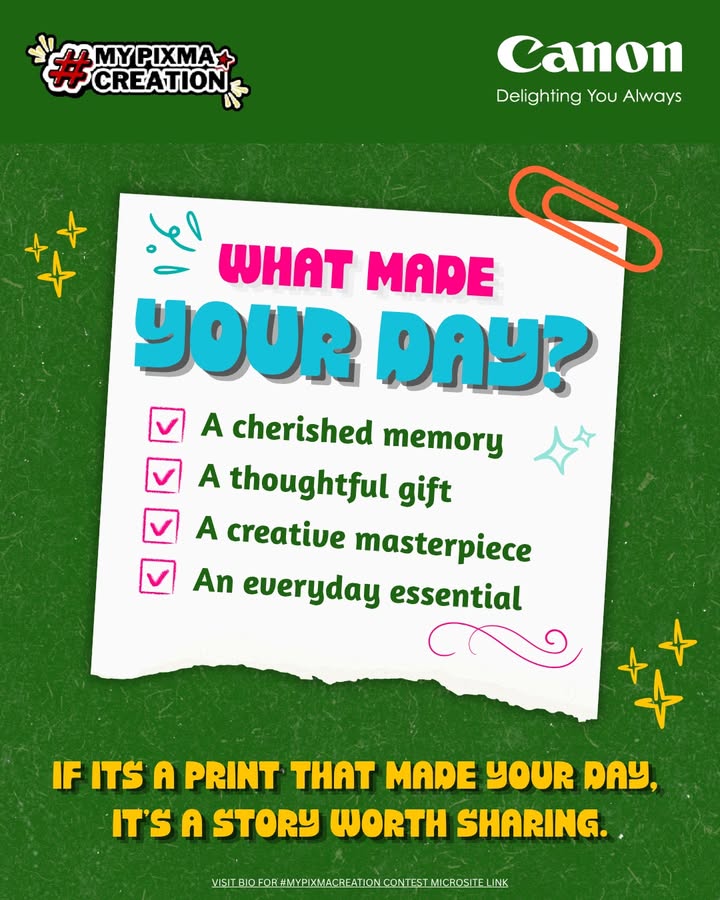 Some prints are more than what you think. They hold a memory, a gesture, a little piece of a moment that made your day