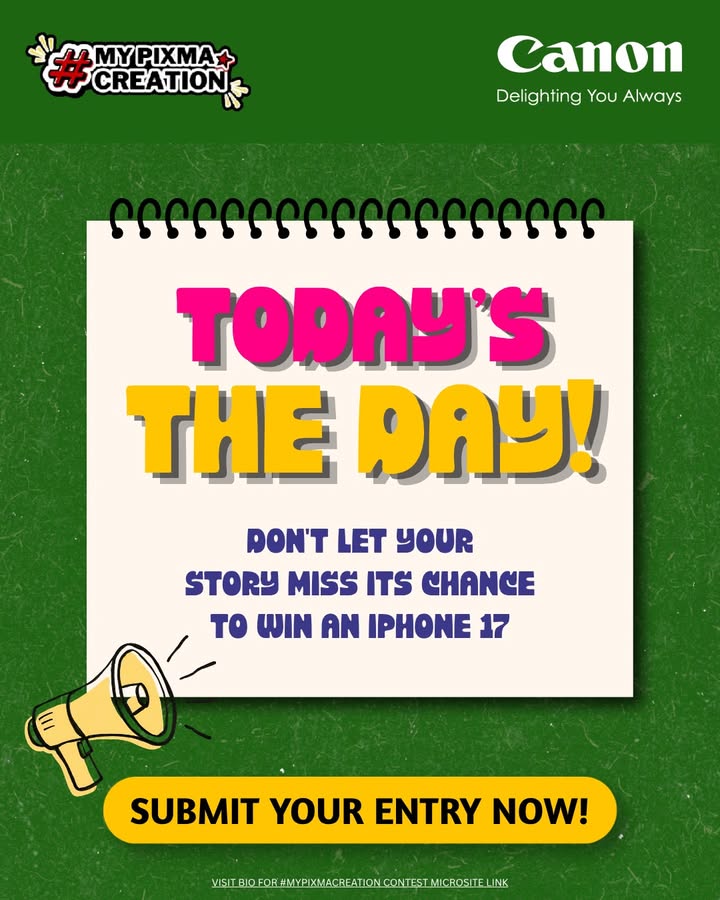 Officially the last day to submit your MyPIXMACreation entries