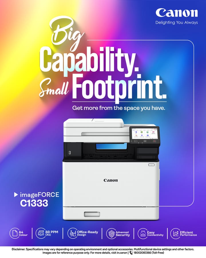 Big on capability. Compact by design