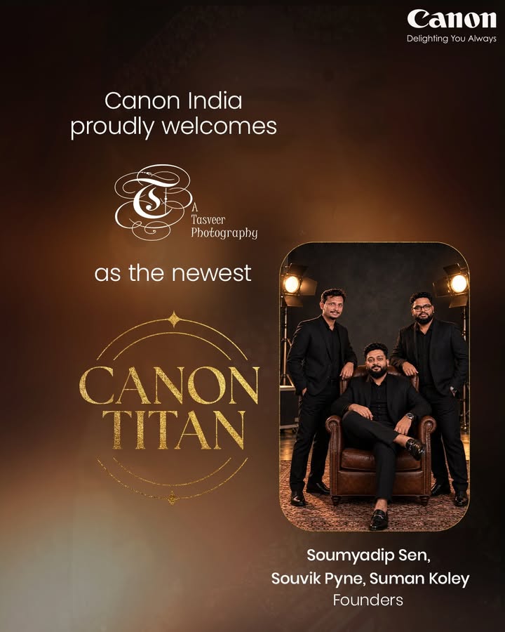 Welcoming Tasveer Photography to the Canon Titans family Based in Kolkata, A Tasveer Photography celebrates the magic o...