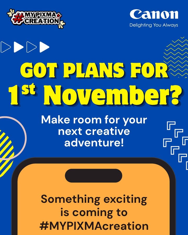 We don t mean to interrupt your November plans, but... MyPIXMACreation is making a comeback