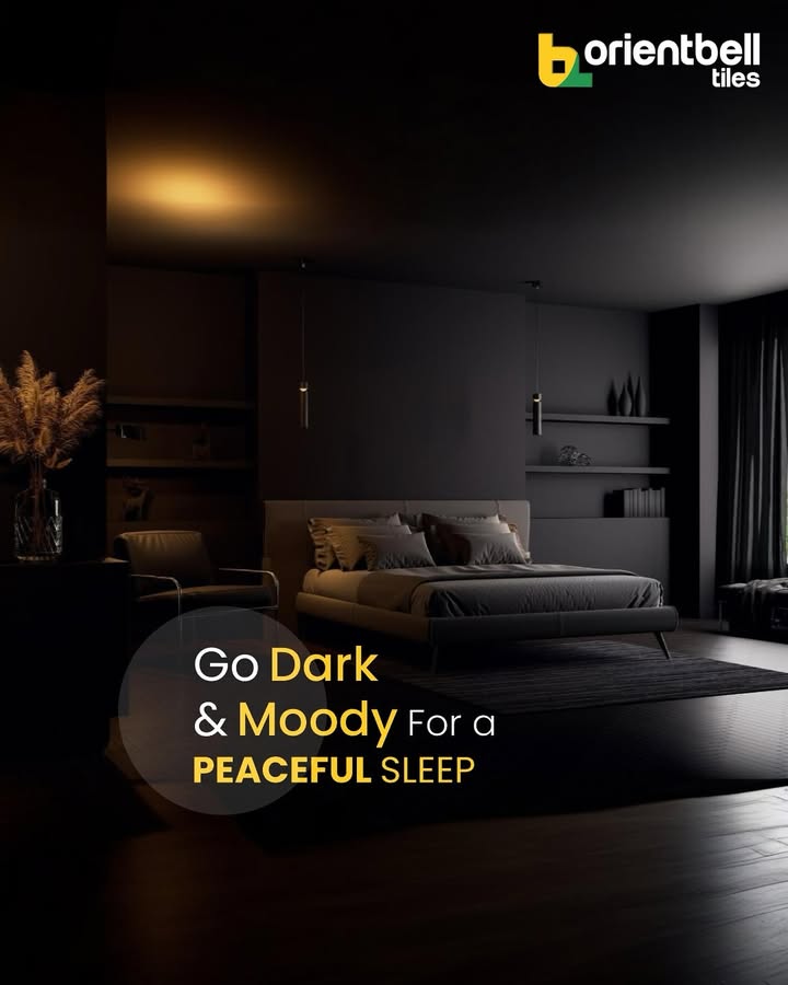 Go Dark and Moody A tip for your dream bedroom makeover Dark shades arent just bold theyre brilliant for better sleep Go Dark and Moody A tip for your dream bedroom makeover Dark shades arent just bold theyre brilliant for better slee...
