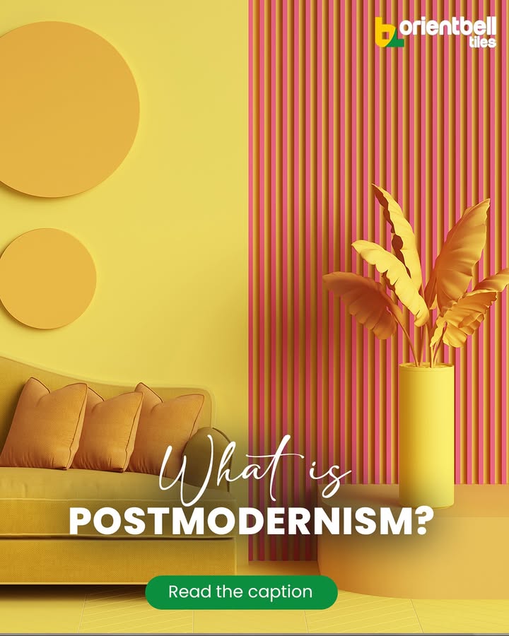 POSTMODERNISM, A rebellion against the bland, and a celebration of bold expression