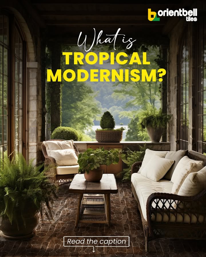 Tropical modernism, a design style where modern architecture meets the warmth of the tropics Tropical modernism, a design style where modern architecture meets the warmth of the tropics