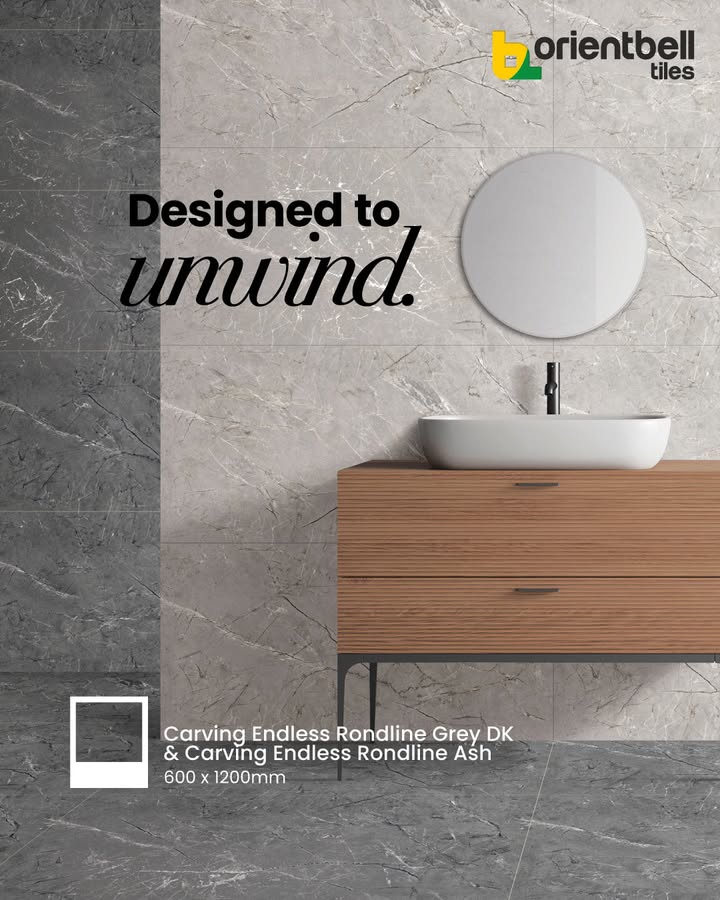 A bathroom that feels like a retreat grounded in elegance, wrapped in stone like serenity