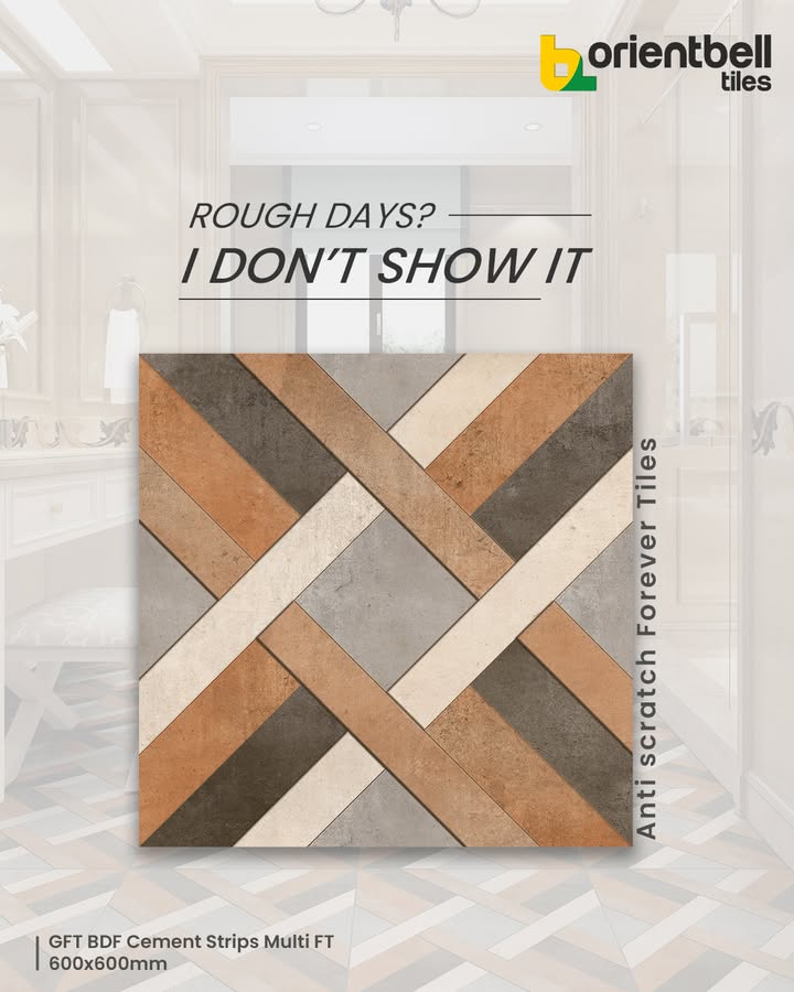 Thats the power of being an Anti Scratch Forever Tile built to look flawless no matter what comes my way