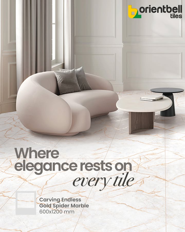 Elegance begins where your tiles shine