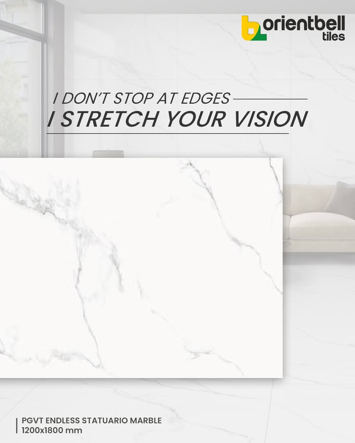 Designed to flow seamlessly, creating an infinite canvas that makes your space look bigger, brighter, and bolder