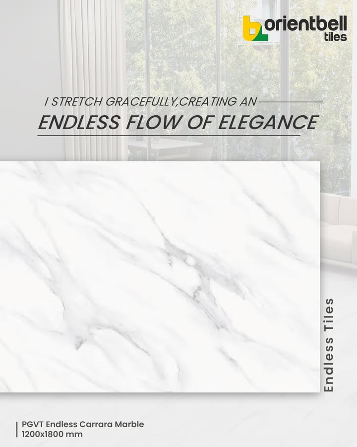 With elegance that flows endlessly, I make every room look grander and more refined