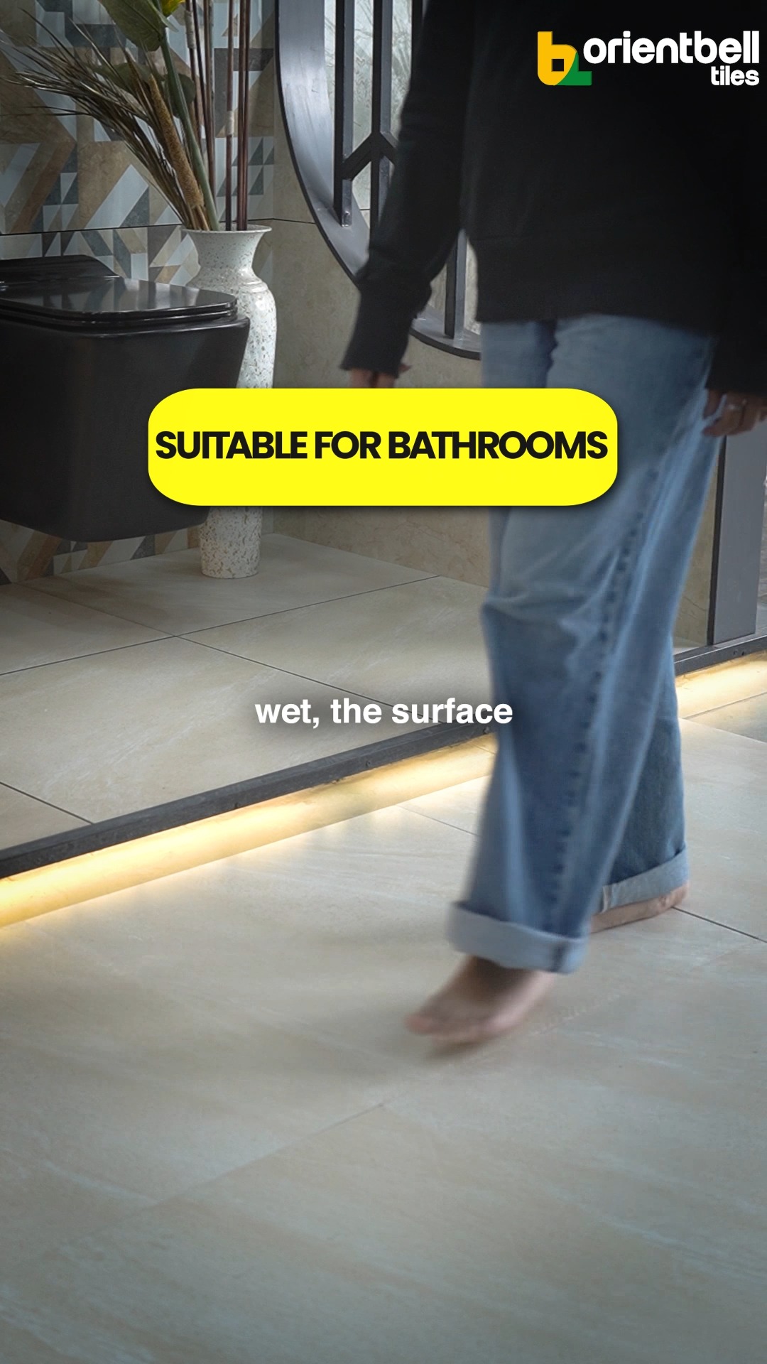 Bathrooms should feel relaxing, not risky