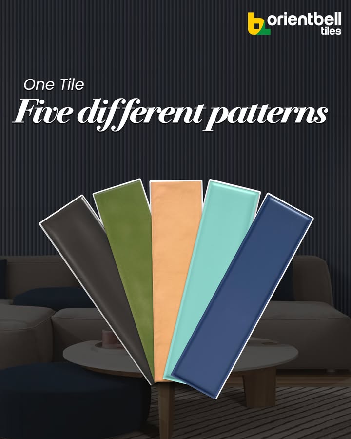 Versatility is the new luxury. Our tiles let you play with patterns, layouts, and moods all from a single design