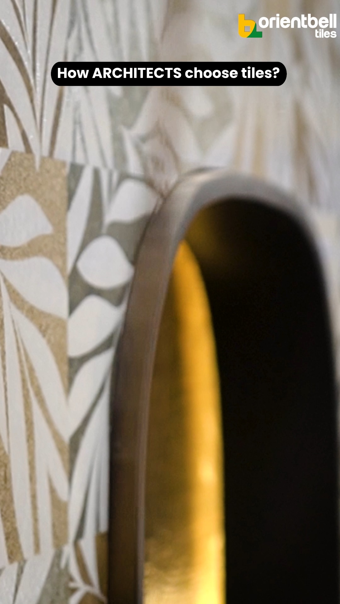 Sharp edges. Seamless finish. Perfect fit. Thats how architects choose tiles.