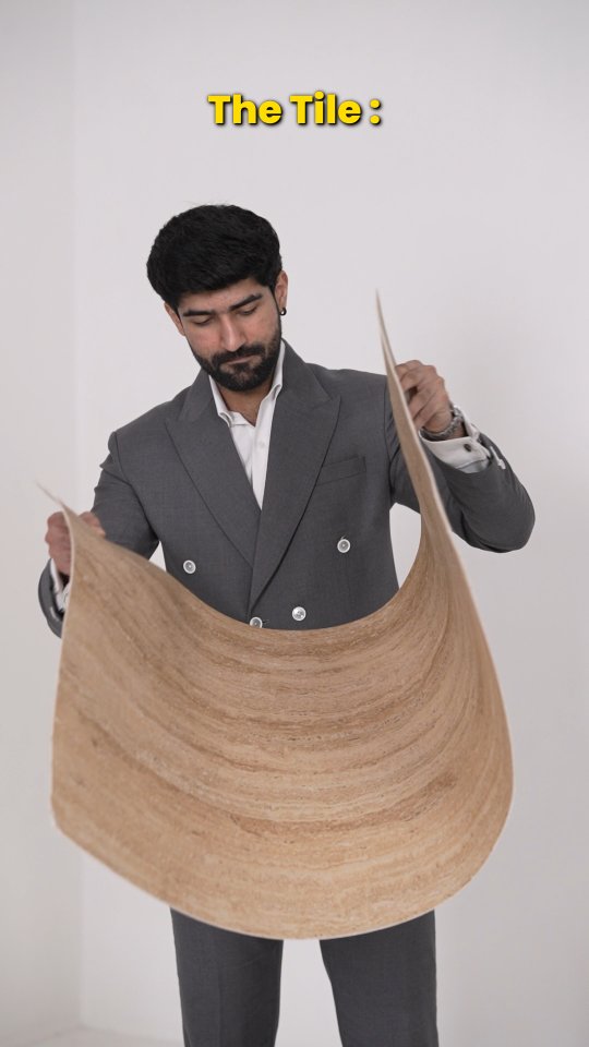 Flexi tiles crafted for fluid architecture